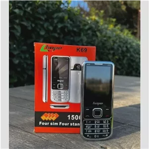 گوشی موبایل هوپ مدل k69 چهارسیم کارت رجیستر شده با کد فعالسازیو آکبند