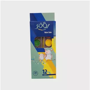 آبرنگ 12 رنگ لوکی