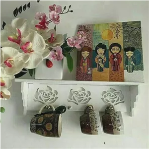 شلف طاقچه آویز دار گل آویز کلید حوله