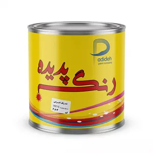 رنگ ضد زنگ اخرایی(قرمز) چهار کیلویی پدیده