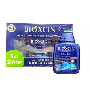 شامپو کوانتوم آبی بییوکسین پک 3 عددی عمده