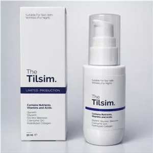 کرم ضد چروک و جوان کننده TILSIM مدل Q10 مناسب شب