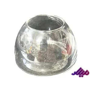 شیشه تنگ ماهک کوچک قطر دهانه 4.5 ارتفاع 5 سانت