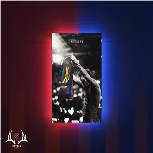 تابلو بک لایت Messi