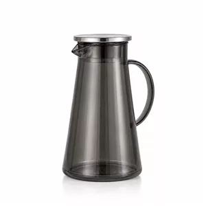 پارچ پیرکس 1800 میل دودی درب استیل وارداتی
