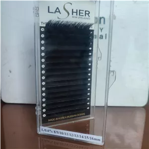 پالت مژه لشر میکس فر L سایز 0.07