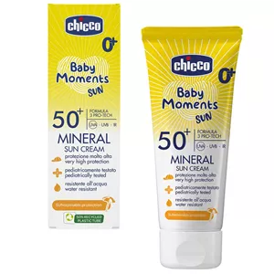 کرم ضد افتاب 0 ماه spf50 75 میل چیکو