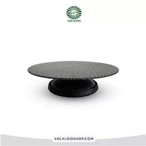 گردون کیک فلزی چکشی 25 سانت