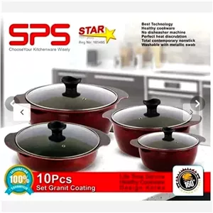 سرویس قابلمه 10 پارچه sps