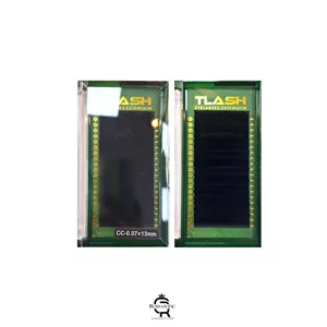 پالت مژه 20 ردیفه تی لش با فر CC ، ضخامت 0.07 و سایز 13