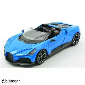 ماکت ماشین فلزی بوگاتی میسرال 1 24 ویلی bugatti mistral welly