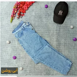 شلوار مام استایل جین زنانه برند زارا مدل آرسین