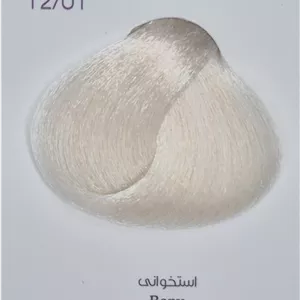 رنگ موی والوار شماره12.01 سری فشن مد رنگ استخوانی