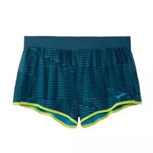 شورت ورزشی مردانه سبز ماتریکس بروکس Brooks Sherpa 3″ Split Short