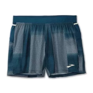 شورت ورزشی مردانه سبزآبی ماتریکس بروکس Brooks Sherpa 5″ Short