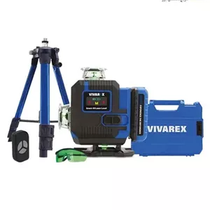تراز لیزری ویوارکس 16 خط 360 درجه نور سبز ریموت دار با پایه مدل VR1604-L2