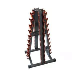 رک دمبل 4 طرفه روکش دار رکورد