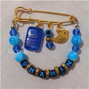 سنجاق سینه چشم نظر آبی