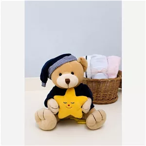 عروسک خرس موزیکال نخ کش Jolly Baby(اسپانیا)