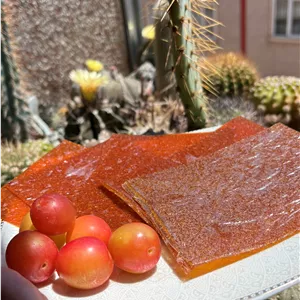 لواشک آلوچه جنگلی خیلی ترش(200گرمی)خوشمزه جان 