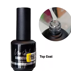 تاپ شاینکات ناخن 15 میل میس ژل Miss Gel