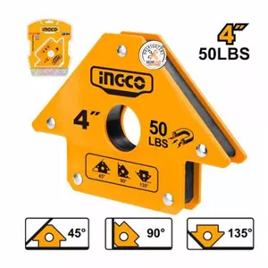 گونیا جوشکاری مگنتی اینکو 4 اینچ مدل AMWH50041 مگنت نگهدارنده جوشکاری