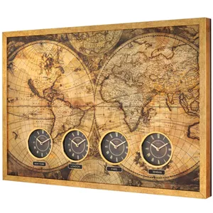 ساعت دیواری جهان نما لوتوس مدل ELRIO کد LOTSA-WT-90903