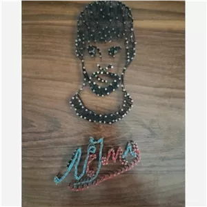 تابلو با میخ و نخ طرح دلخواه