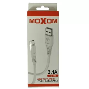 کابل شارژ تایپ سی Moxom TE-118