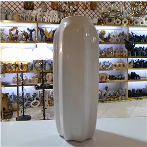 تندیس گلدان سرامیکی گلدان صورتی کیفیت عالی گلدون طرح نیلا جهیزیه عروس دکوری مدرن اکسسوری منزل دکوراسیون شیک رومیز