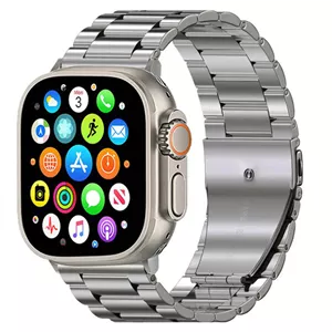 ساعت هوشمند ورنا مدل W49 Ultra with 7 Bands دارای قابلیت های کنترل موسیقی (Music Player)، قابلیت مکالمه از طریق بلوتوث،