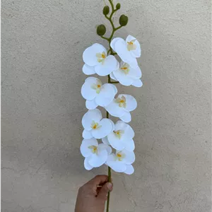 شاخه ارکیده لمسی 9 گل خارجی