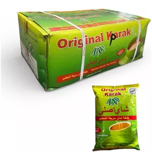 چای کرک اورجینال 1 کیلوگرم Karak Tea عمده کارتن 16 بسته (چهارطعم)