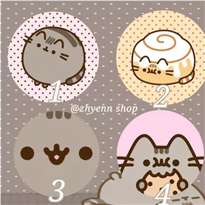 پیکسل سوزنی طرح پوشین pusheen