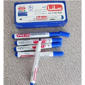 ماژیک وایت برد آبی سلنا 