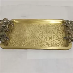 سینی انتیک (سبز رنگ)