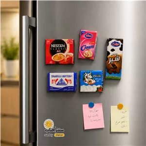 آهنربای یخچالی مگنت یخچالی سری صبحانه