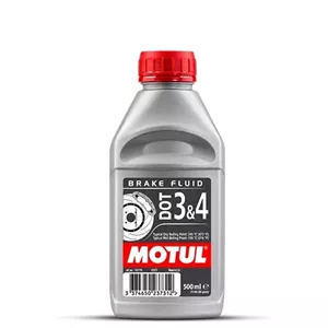 روغن ترمز 3.4 DOT برند موتول MOTUL حجم 500 میلی لیتر