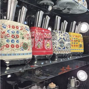 سرویس چاقو 7 پارچه اسمگ (SMEG) طرح دولچه گابانا