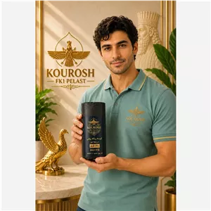 کیسه زباله رولی کوروش FK1 Pelast درجه دو 120 گرم سایز 55 در 75 هر رول 10 عددی