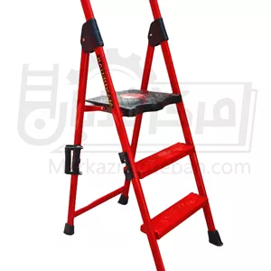 نردبان خانگی فروشگاهی 3 پله ماندگار مدل مروارید پس کرایه