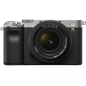 دوربین بدون آینه سونی Sony a7C Mirrorless Camera with 28-60mm Lens Silver