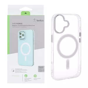 قاب belkin شفاف Magsafe مدل Apple iPhone 17 (پک دار)