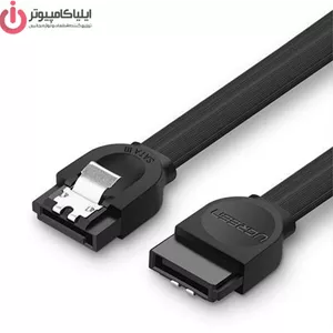 کابل دیتا هارد SATA3 قفل دار برند یوگرین مدل UGREEN US217-30796 به طول 0.5 متر
