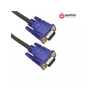 کابل VGA دی نت به طول 1.5 متر قطر 6+3