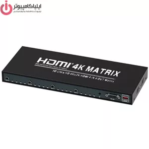 سوئیچ ماتریکس 6 در 2 HDMI برند تی سی تراست مدل TC-HMX-62