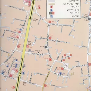نقشه جامع کلانشهر تهران (کد 385)،(15تکه)،(گلاسه)