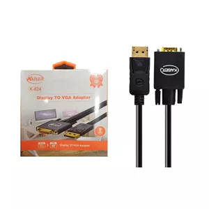 کابل تبدیل Display به VGA کایزر KAISER طول 1.8 متر