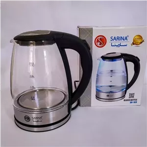 کتری برقی سارینا شیشه ای 