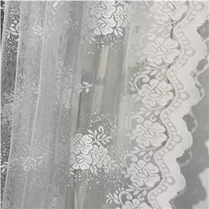 پرده ایکیا دولب حاشیه طرح باغ بهشت پرده تور